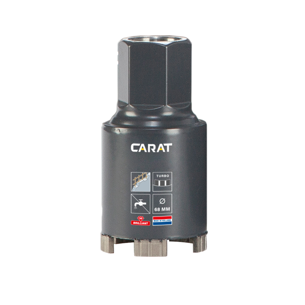 BOOR TURBO DRY BETON Ø68MM X 60MM X 5/4''UNC REF:HC06806020 CARAT