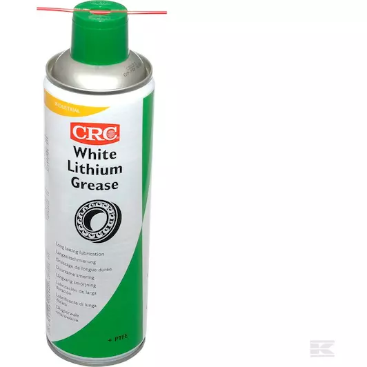 CRC WHITE LITHIUM GREASE PTFE SMEERMIDDEL 500ML REF:2040040SP500
