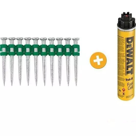 C5 TRAK-IT XH-NAGELS & GAS - 38MM X 3MM REF:DDF6510038 DEWALT