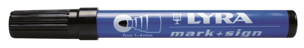 PERMANENT MARKER HG4020099 ZWART LYRA