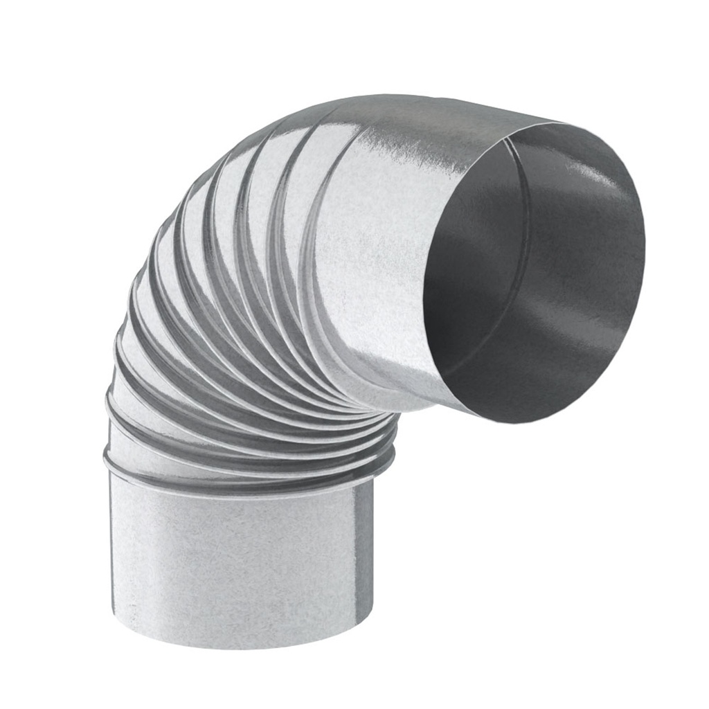 BOCHT 90° (BO9) GALVA Ø105 REF:1-41-1109-105