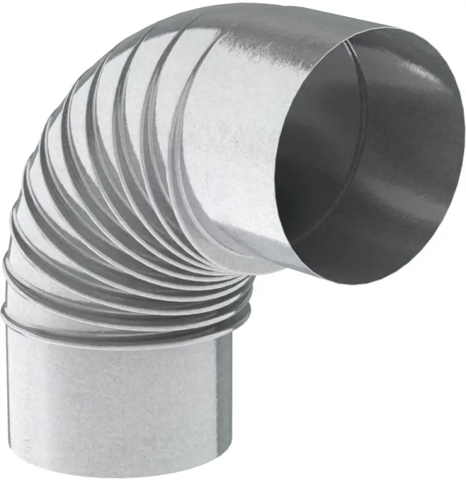 BOCHT 90° (BO9) GALVA Ø200 REF:1-41-1109-200