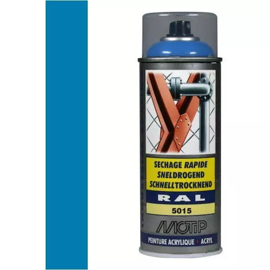 MOTIP INDUSTRIAL RAL 5015 HEMELSBLAUW 400 ML REF:MOT07012 MOTIP