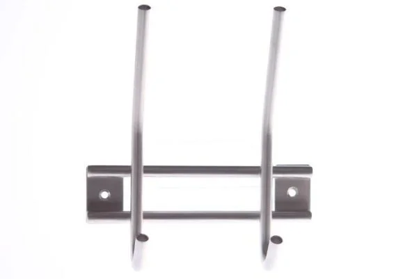 KAPSTOK JAS-/HOEDHAAK 2 HAKEN 160X160X50MM R OP KAART REF:08.0033.71 IBE