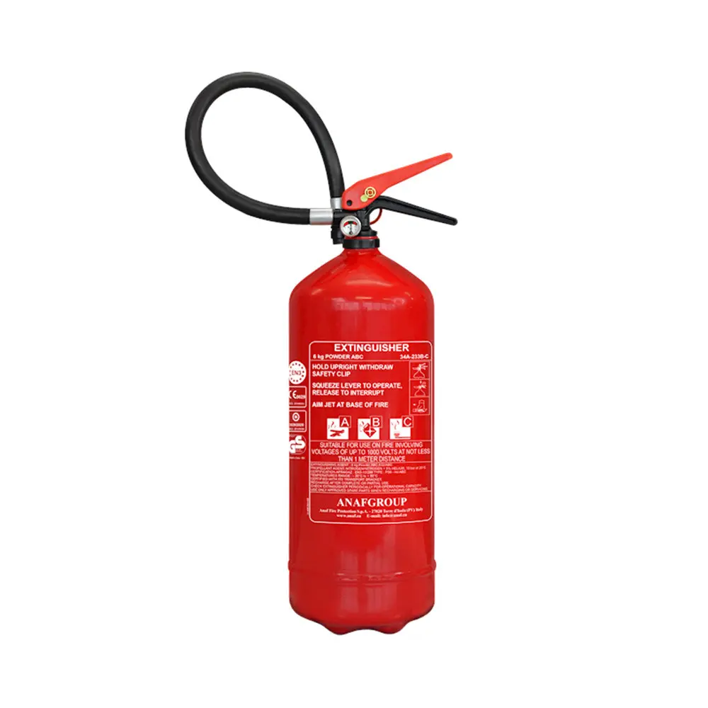 BRANDBLUSSER 6KG ABC MANOMETER GEBOUWEN REF:R101356A PACAUTO