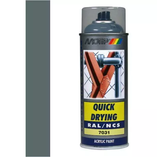 MOTIP INDUSTRIAL RAL 7031 BLAUWGRIJS 400 ML REF:MOT07022 MOTIP