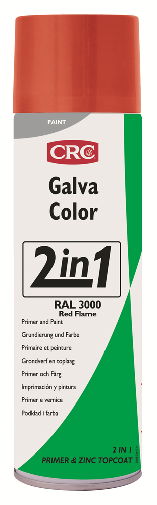 CRC GALVA COLOR 3000 FLAME RED SPRAY 500ML REF:2010272_SP500 CRC