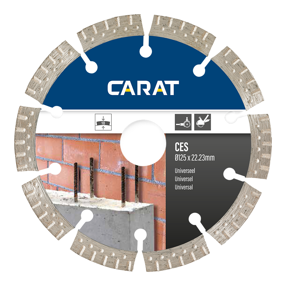 CES STANDARD Ø125 X 22,23MM REF:CES1253010 CARAT