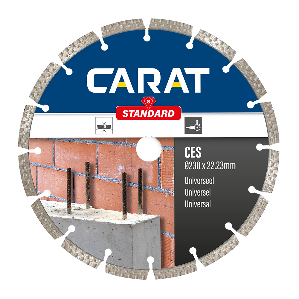 CES STANDAARD Ø230 X 22,23MM REF:CES2303010 CARAT