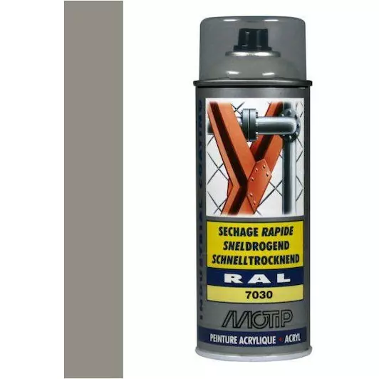 MOTIP INDUSTRIAL RAL 7030 BLAUWGRIJS 400 ML REF:MOT07030 MOTIP