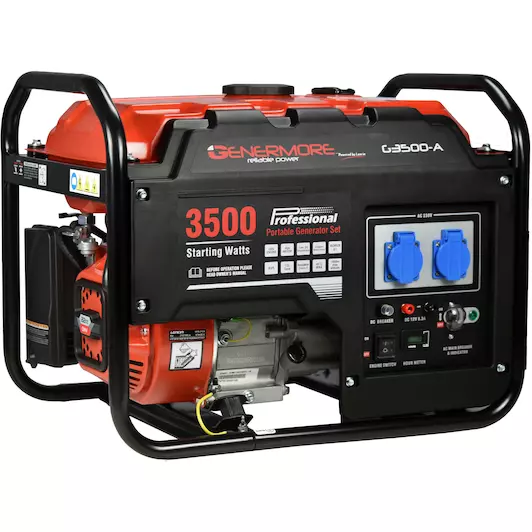 STROOMGROEP /. GENERATOR BENZINE 3,5KVA REF:G3500-A GENERMORE