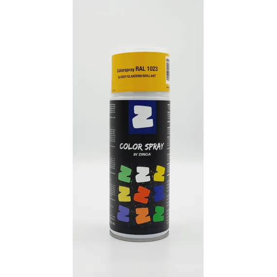 COLOR SPRAY BY ZINGA RAL 1023 REF:HGHI-CLSPR-1023