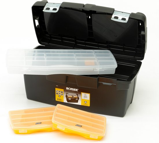 GEREEDSCHAPSKOFFER 600X305X295MM ALU/METAAL REF:391325 IRONSIDE