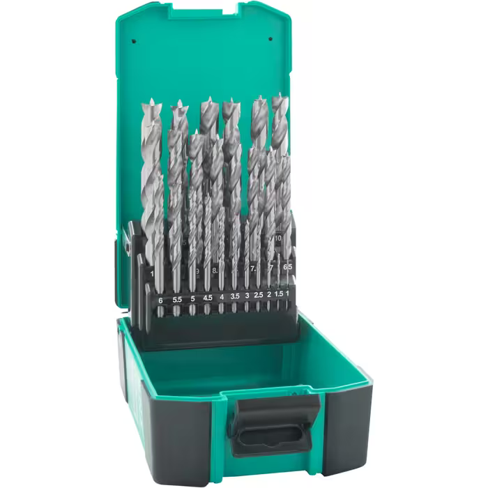 DURADRILL BORENSET 25ST 1-13MM REF:E09225 ENT