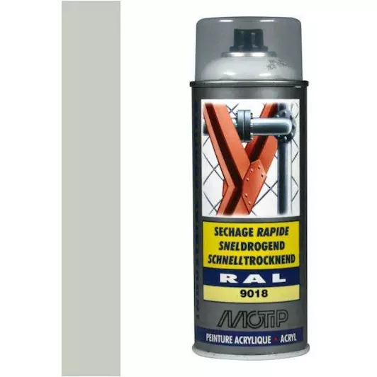 MOTIP INDUSTRIAL RAL 9018 PAPYRUS WIT 400 ML REF:MOT07036 MOTIP