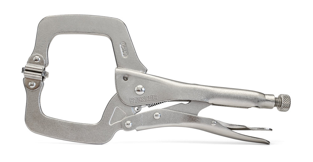 C-GRIPTANG MET DRAAIVOETJES 150MM / 606-SPJ REF:SR 1501041