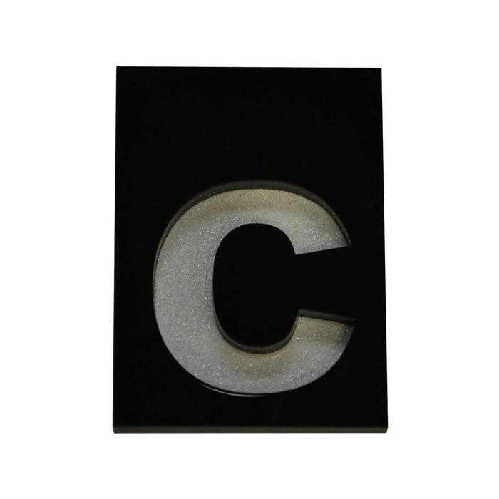 MODULAIRE HUISNUMMER 'LETTER C' REF:99MLETTERC