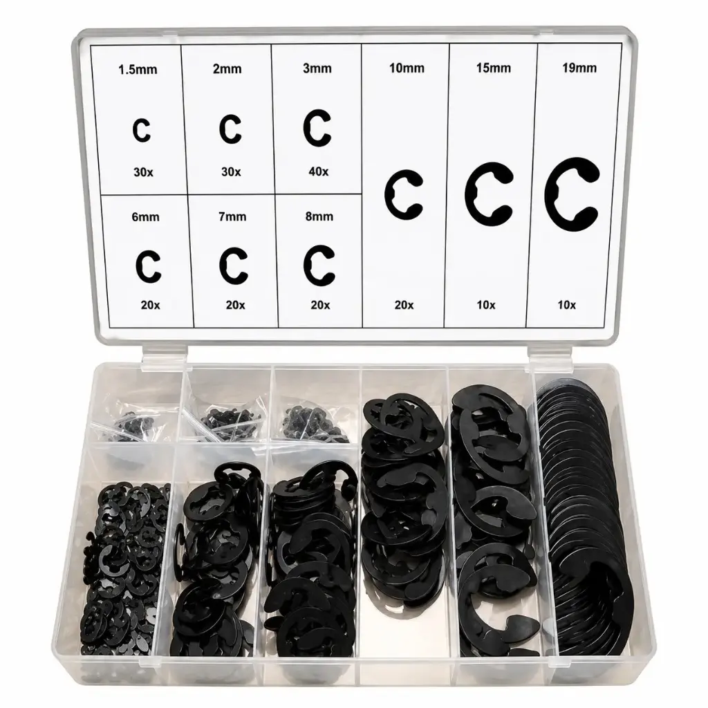 ASSORTIMENT E-CLIPS 300-DELIG REF:282-FD6005