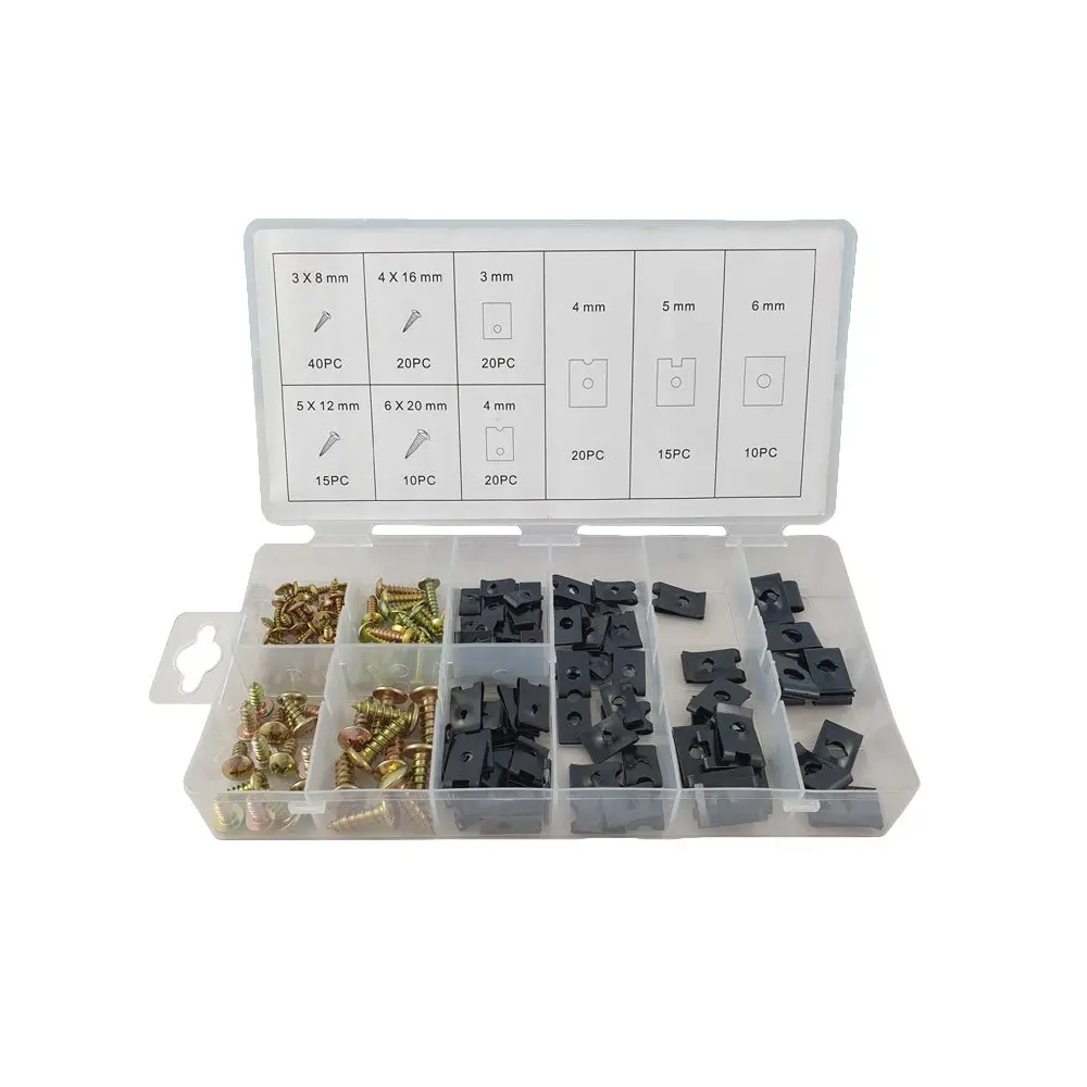 ASSORTIMENT PARKERS EN SPEEDNUTS 170-DELIG REF: 282-FD6014 PACAUTO