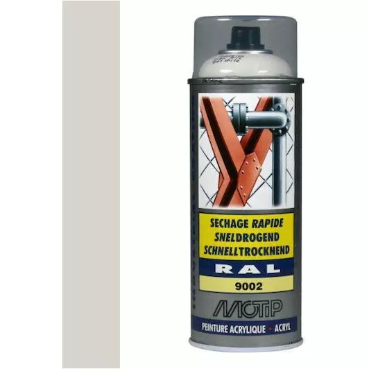 MOTIP INDUSTRIAL RAL 9002 GRIJSWIT 400 ML REF:MOT07046 MOTIP