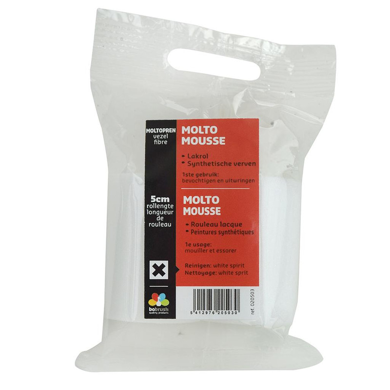 MOLTO SUPERFIJN VERVANG LAKROL 5CM/2STUKS REF: 020503 BOBRUSH
