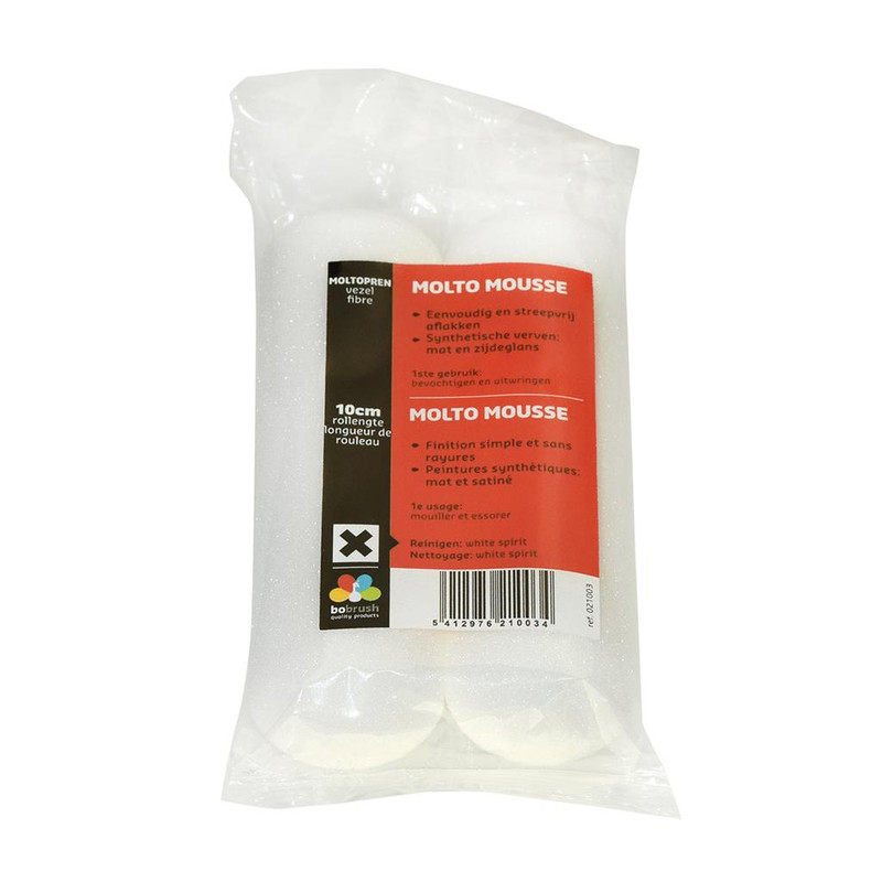 MOLTO VERVANG LAKROL 10 CM/2 STUKS REF: 021003 BOBRUSH