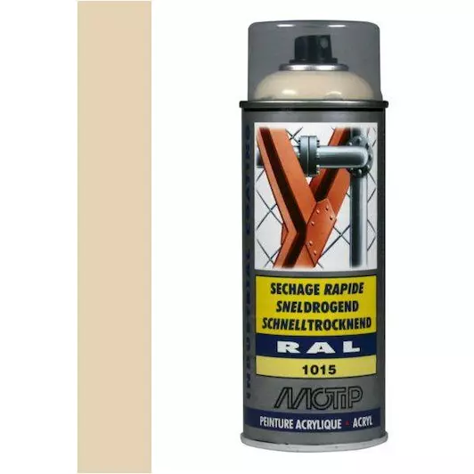 MOTIP INDUSTRIAL RAL 1015 IVOOR WIT 400 ML REF:MOT07062 MOTIP