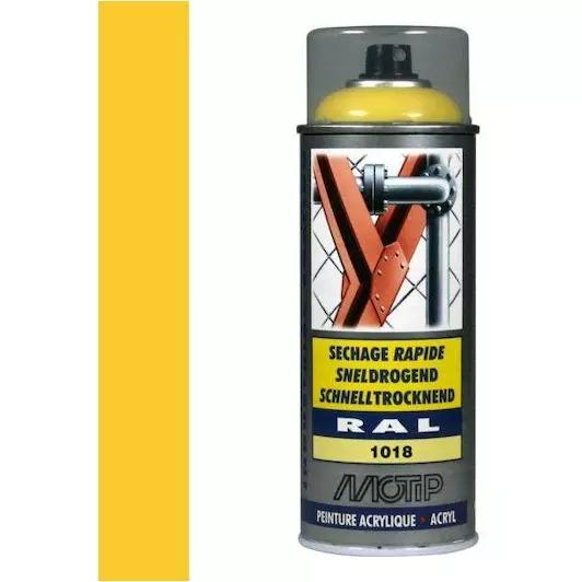 MOTIP INDUSTRIAL RAL 1018 ZINK GEEL 400 ML REF:MOT07063 MOTIP
