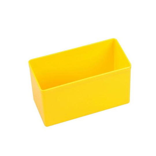 PLASTIK BAKJE 54X108X63MM GEEL 456306 REF:390452