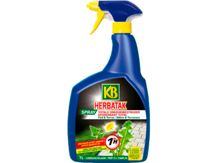 KB HERBATAK SPRAY PAD&TERRAS ONKRUIDBESTRIJDING 1L REF:HSAT100 HERBATAK