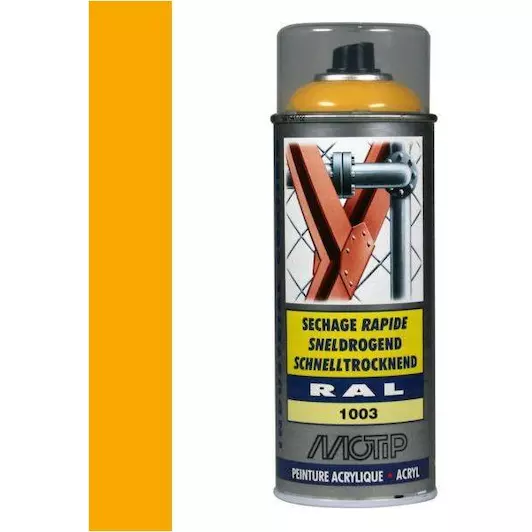 MOTIP INDUSTRIAL RAL 1003 SIGNAAL GEEL 400 ML REF:MOT07069 MOTIP