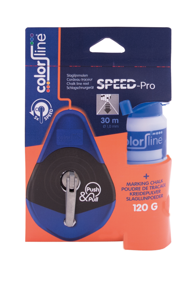 SPEED-PRO 5X SLAGLIJNMOLEN 30M + 120GR POEDER REF:CO 134005
