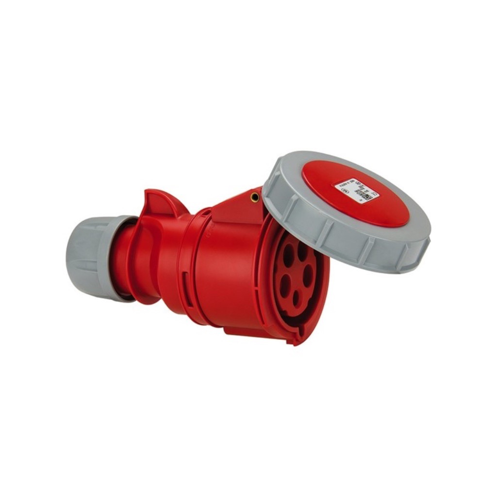 STEKKER CEE - 4 POLEN - 32A - 230V-IP67 SCHROEFAANSLUITING REF:K42S25
