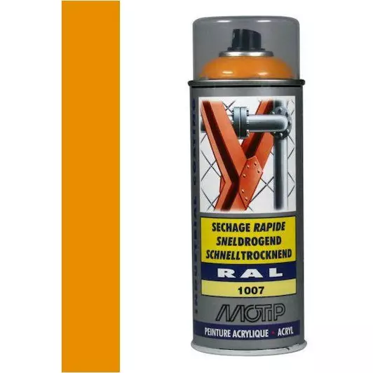 MOTIP INDUSTRIAL RAL 1007 CHROMAATGEEL 400 ML REF:MOT07076 MOTIP