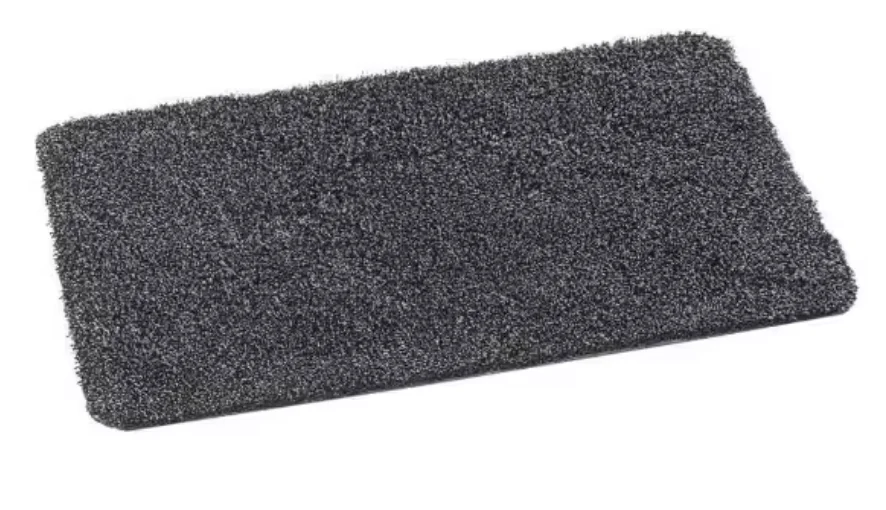 MICROVEZEL ABSORPTIE VOETMAT 50X80CM ANTRACIET REF:DRYZONE 50/80ANT LEDENT