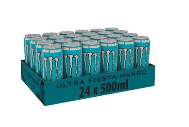 MONSTER ENERGY ULTRA FIESTA MANGO 50CL REF:053385 MONSTER