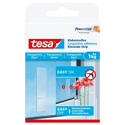 TESA POWERSTRIPS® TRANSPARANT - 1KG REF:TES77733-00000-00 TESA CONSUMER