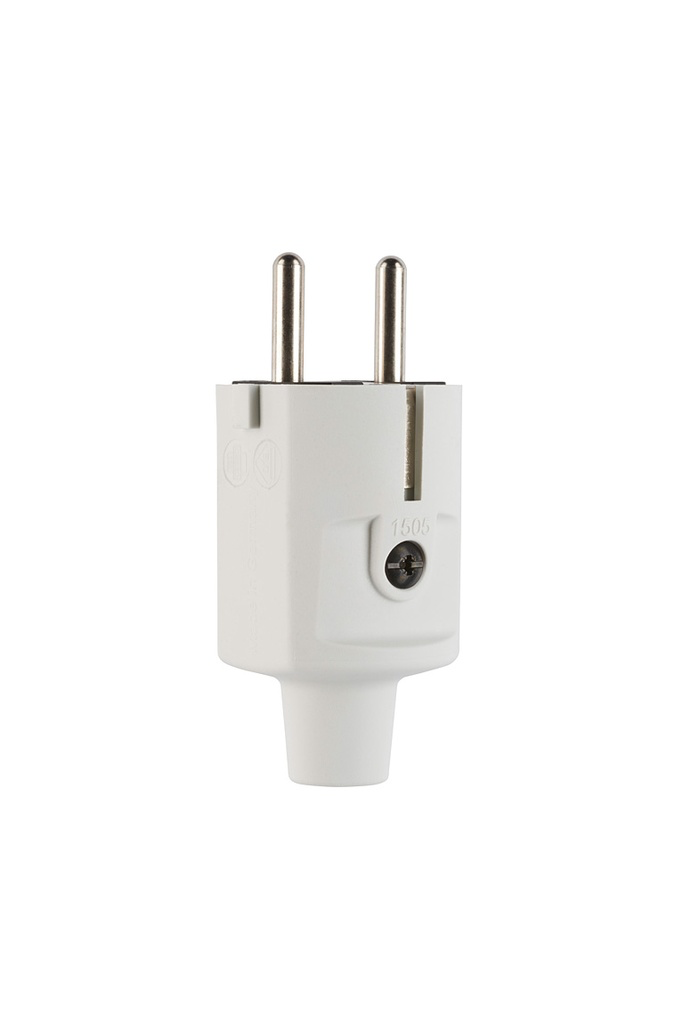 DOMESTIC PVC STEKKER II+A 16A/250V GRIJS REF:1418060
