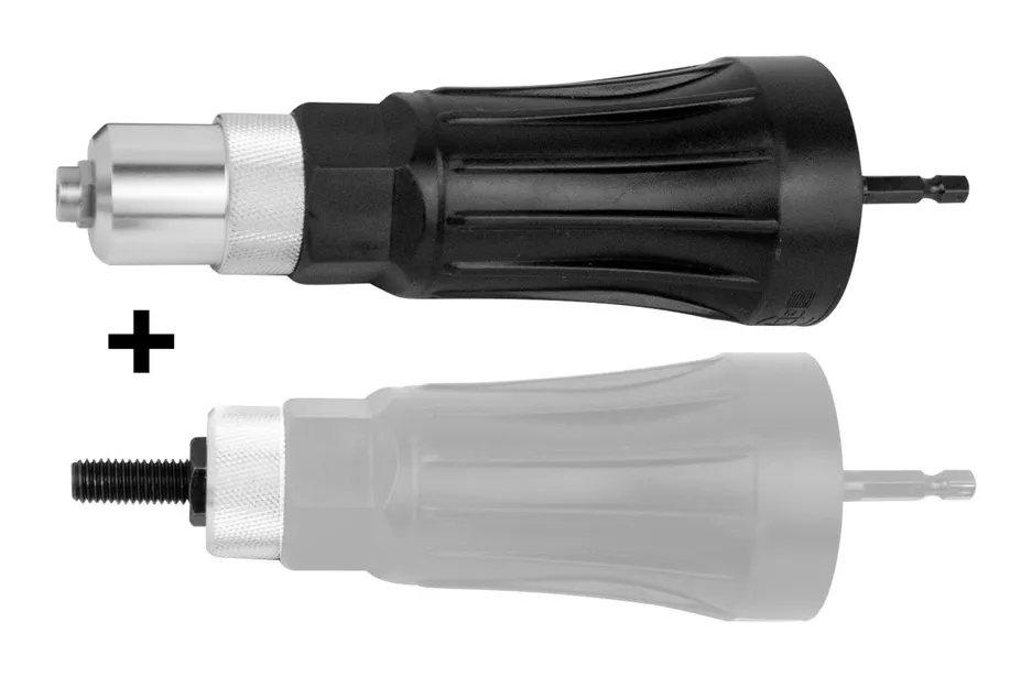 2 IN 1 OPZETSTUK RIVET BLINDMOEREN ACCU BOORMACHINE REF:727819742