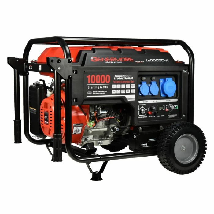 STROOMGROEP / GENERATOR A-SERIE 10KVA (8000W) 16PK REF:G10000D-A GENERMORE