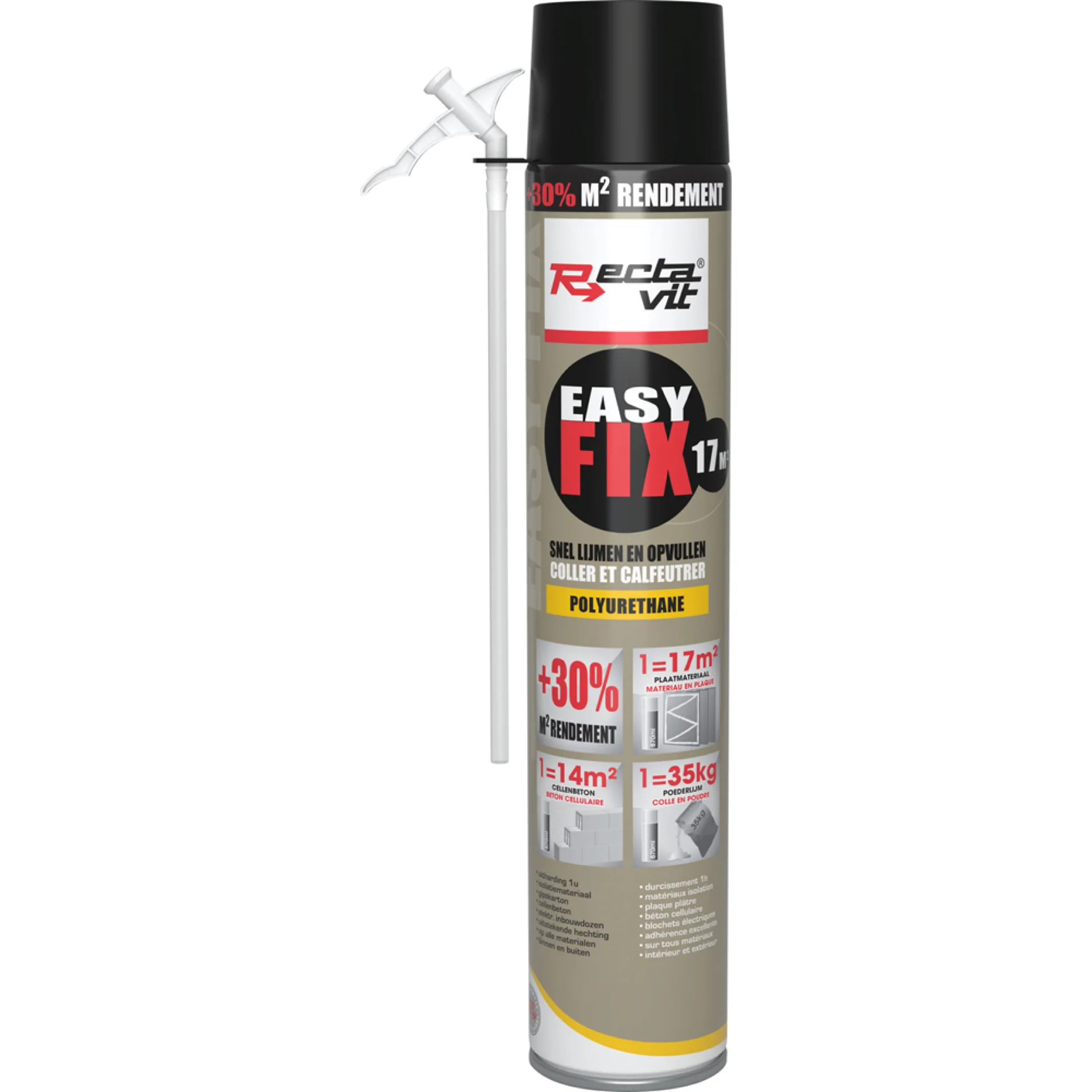 MONTAGELIJM EASY FIX 17M² REF:134775 RECTAVIT