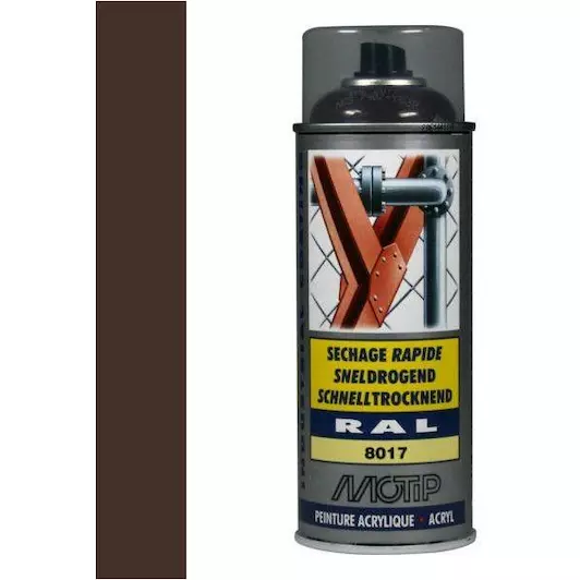 MOTIP INDUSTRIAL RAL 8017 CHOCOLADE BRUIN 400 ML REF:MOT07110 MOTIP