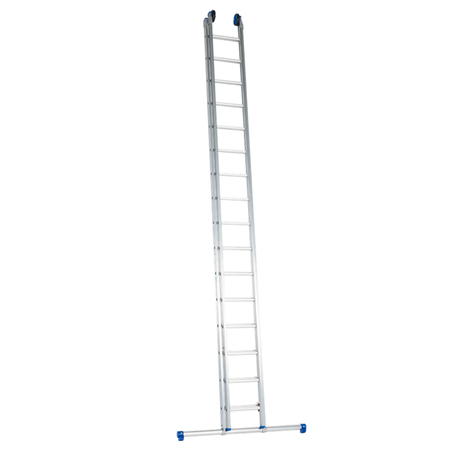 SCHUIFLADDER 2X16 SPORTEN RECHTE VOET, BALK, NIET VRIJSTAAND REF:C16RB SOLDIDE