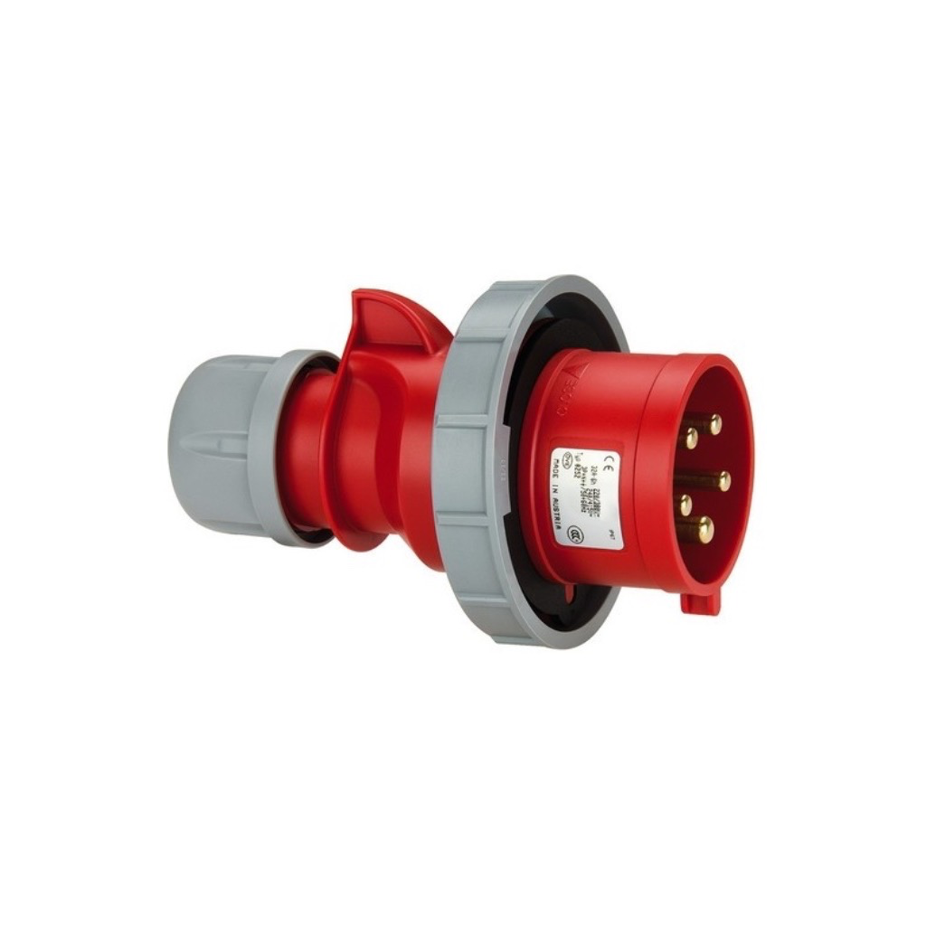 CEE STEKKER IP67 5P/32A 400V ROOD REF:S52S35