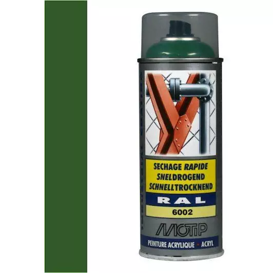 MOTIP INDUSTRIAL RAL 6002 BLADGROEN 400 ML REF:MOT07121 MOTIP