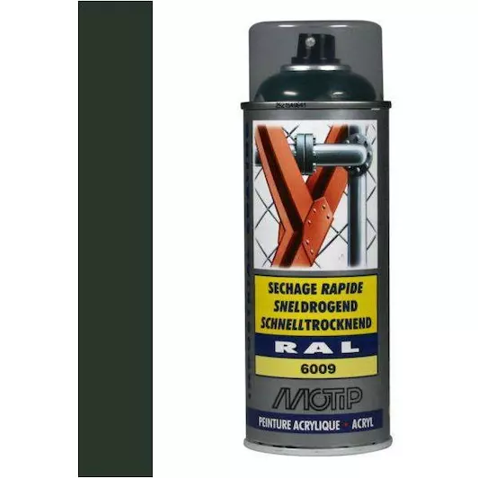 MOTIP INDUSTRIAL RAL 6009 DENNEN GROEN 400 ML REF:MOT07123 MOTIP