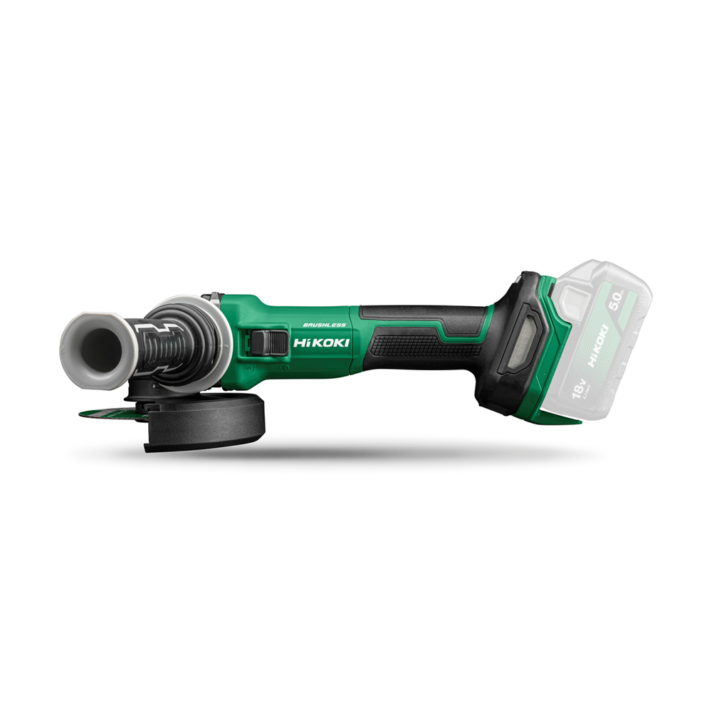 ACCU BORSTELLOZE HAAKSE SLIJPER Ø125MM 18V IN KOFFER REF:G1813DVEW2Z HIKOKI