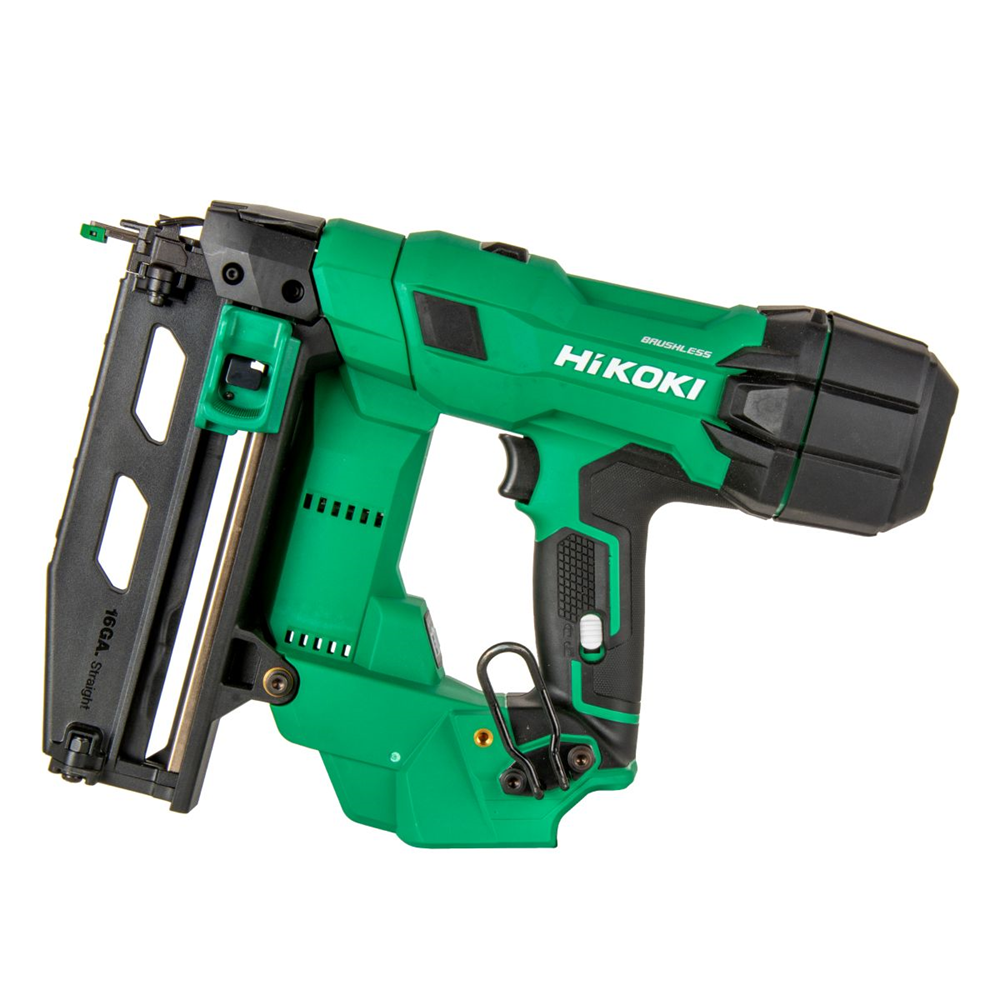 ACCU NAGELAAR 18V - BRUSHLESS - 16 GAUGE BRAD(ZONDER ACCU'S EN LADER) IN HSC IV REF:NT1865DSAW9Z HIKOKI