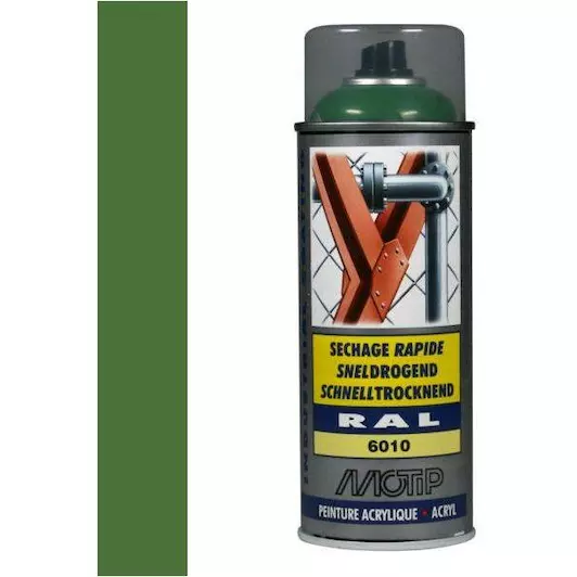 MOTIP INDUSTRIAL RAL 6010 GRASGROEN 400 ML REF:MOT07126 MOTIP