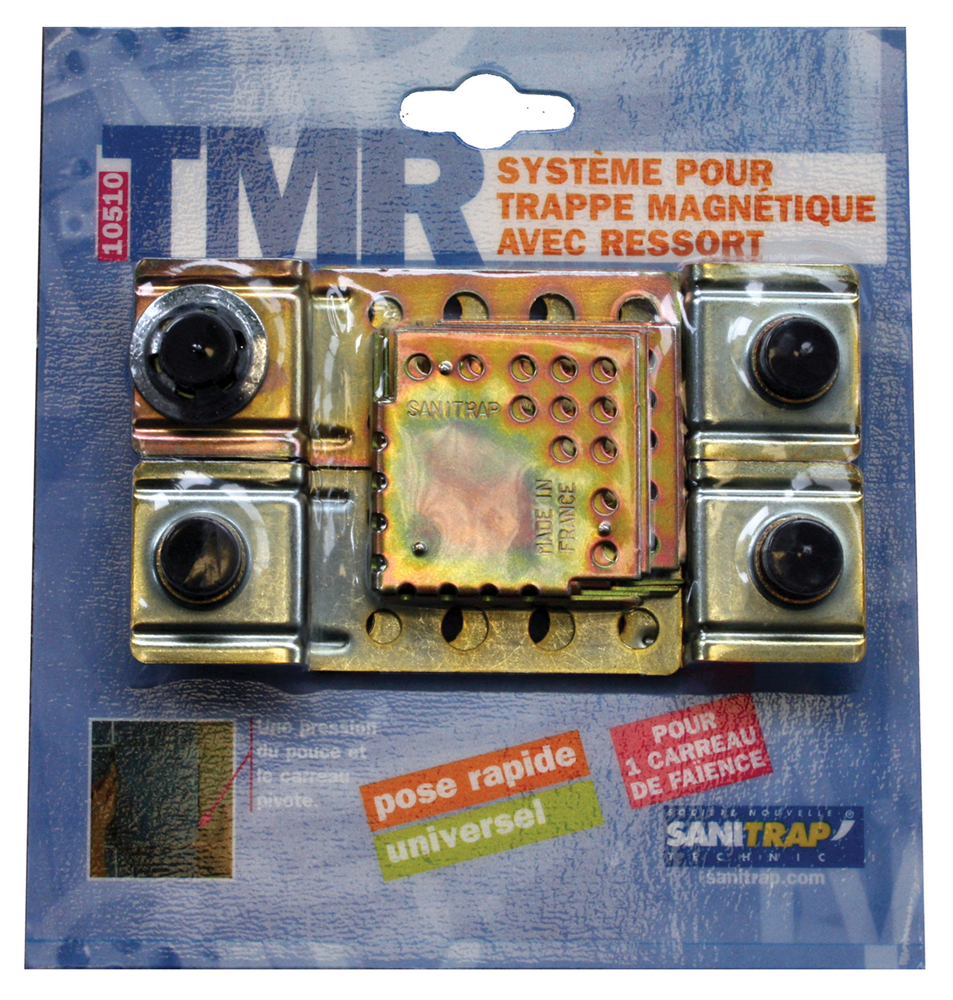 TEGELMAGNEET MET VEER ST TRM10510 SOLID BLUE